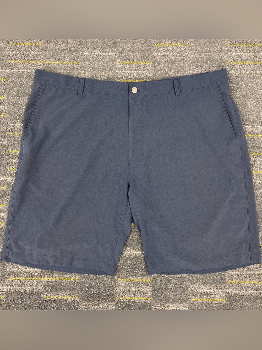Peter Millar Shackelford Performance Hybrid Shorts Mens 42 Blue Crown Sport Golf